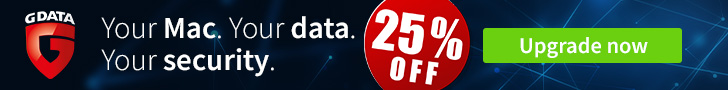 Save 25% on top on G DATA Antivirus macOS
